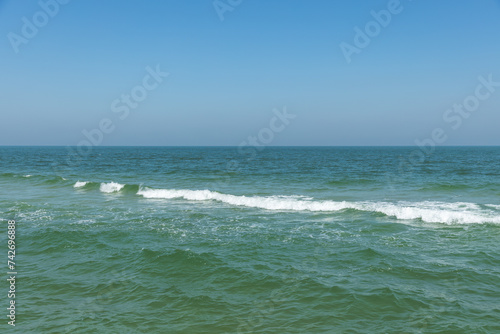 Seascape background in Huahin Thailand