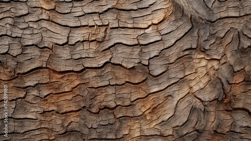 ridges oak tree bark