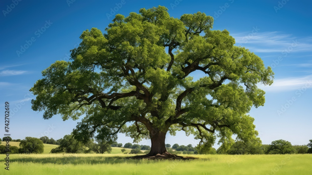 leaves simple oak tree