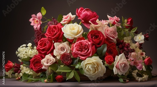 garden roses and flowers © PikePicture