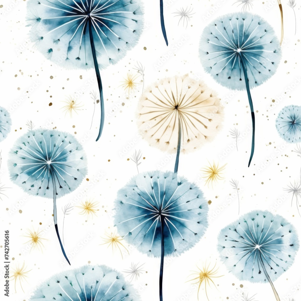 Obraz premium Seamless floral background