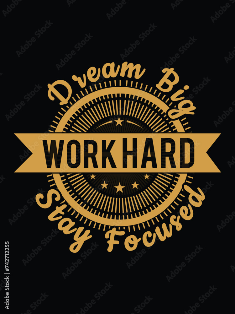 Fototapeta premium Typography T-Shirt Design