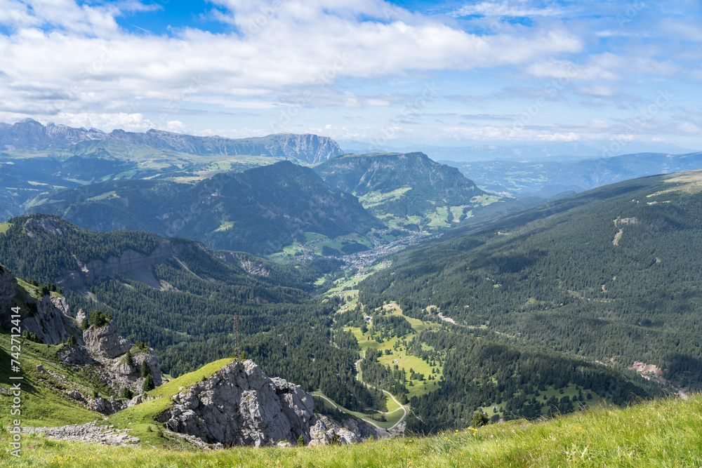 Sella Group massif, South Tyrol, Italy