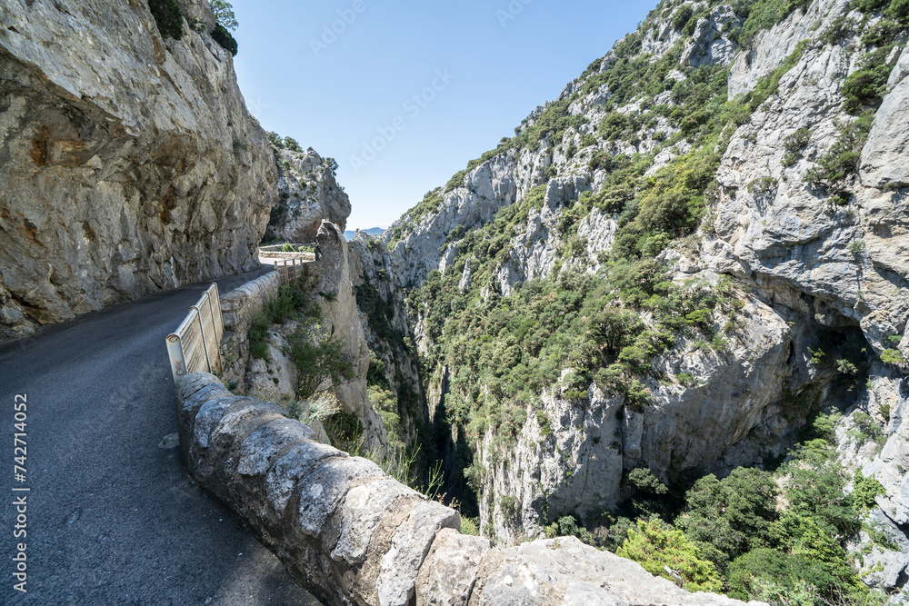 Gorges de Galamus, Languedoc Roussillon, France