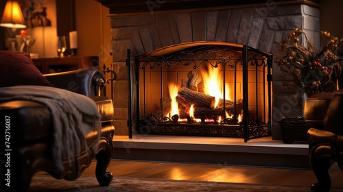 flue fireplace safety photo