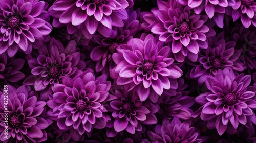 violet purple flower background © PikePicture