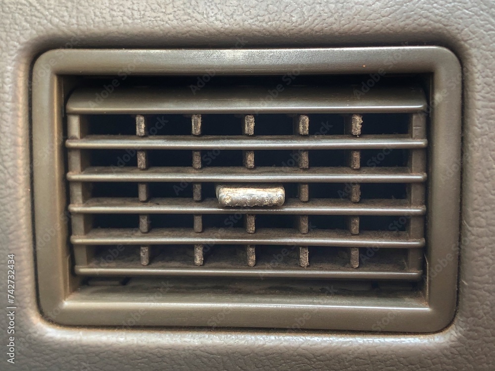 car air conditioning in a modern car,car interior. car air conditioning in a modern car,car interior.