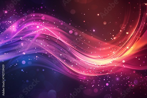 Technology stream abstract background illustrating the dynamic flow of digital information