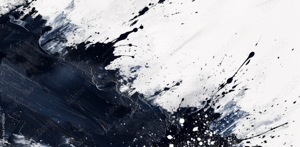 black and white paint splatter background black and white paint splatter background