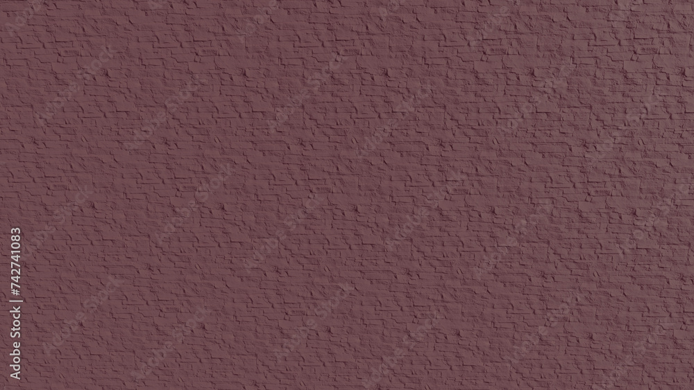 Fototapeta premium red stone wall for texture of old surface wall in color