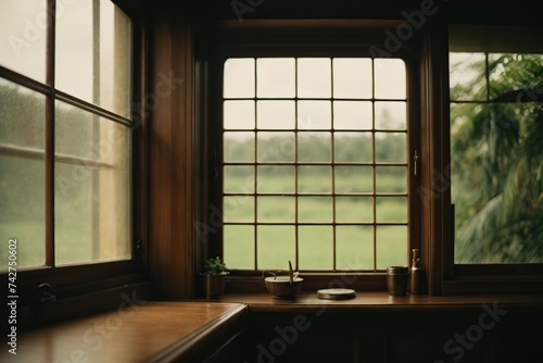 window in the forest