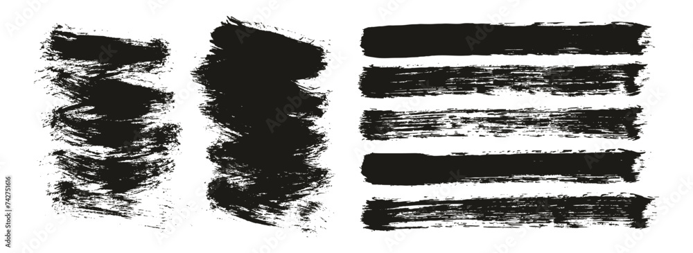 Hand Drawn Round Brush Thin Short Background & Straight Lines Mix Artist Brush High Detail Abstract Vector Background Mix Set Hand Drawn Round Brush Thin Short Background & Straight Lines Mix Artist Brush High Detail Abstract Vector Background Mix Set