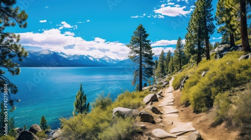 scenic lake tahoe hikes