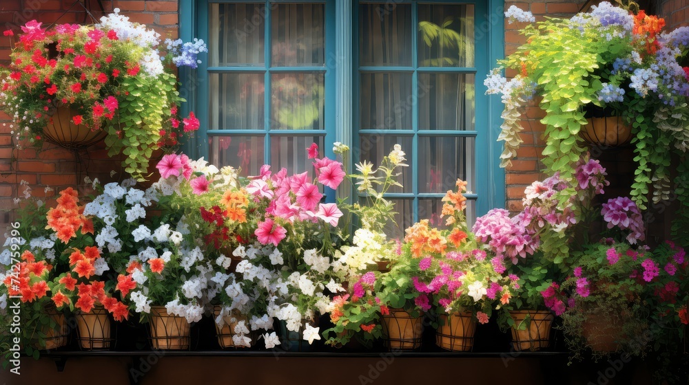 garden window flowers