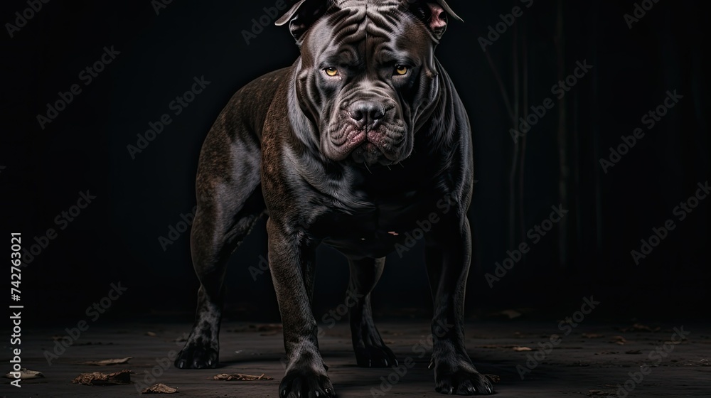 training bully dog