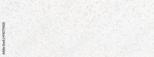 Flooring texture polished stone pattern old surface background. Quartz surface white for bathroom or kitchen countertop. terrazzo flooring texture polished stone pattern old surface marble.