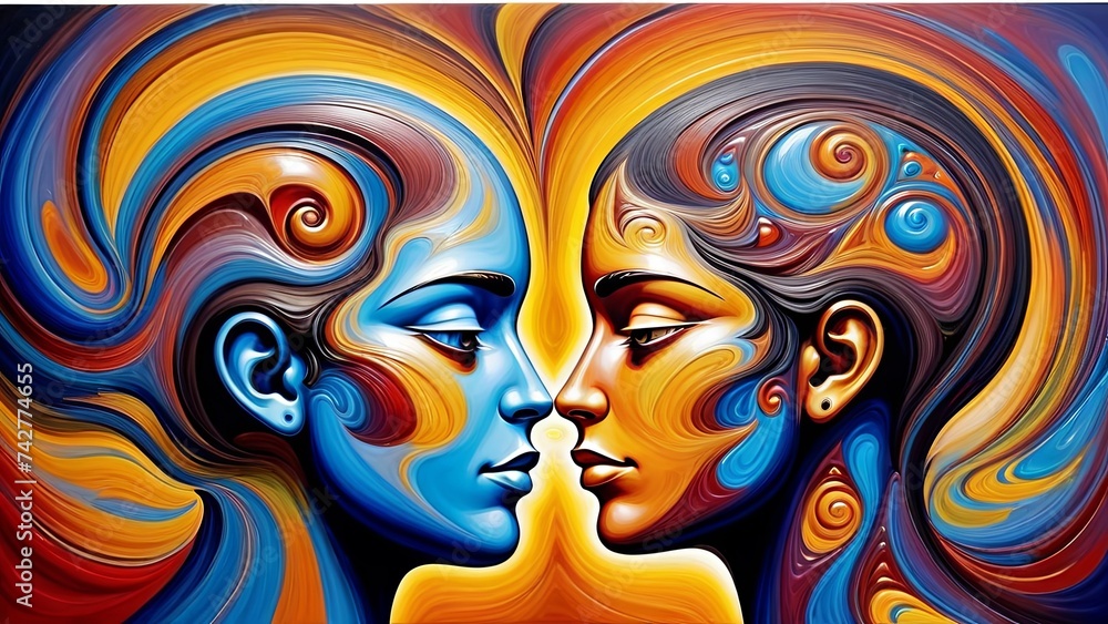 Confluence of Souls: Abstract Essence in Colo