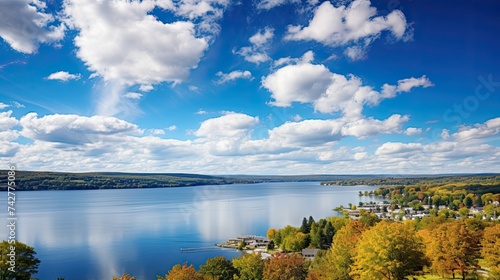 vineyards seneca lake new york photo