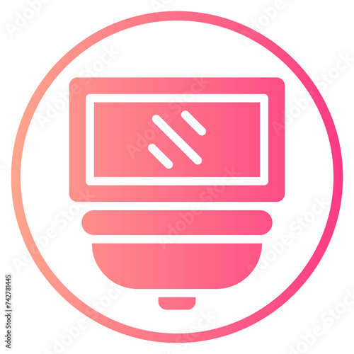 washbasin gradient icon