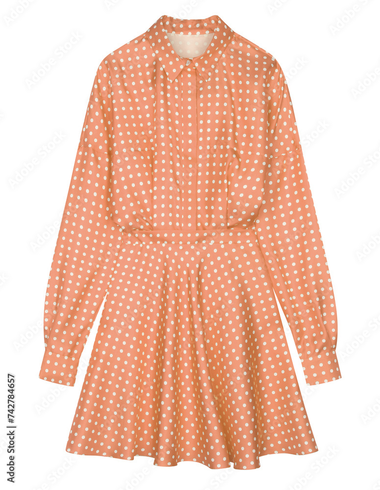 peachy dress isolated on white background, png, peachy Peach Fuzz peachy dress isolated on white background, png, peachy Peach Fuzz