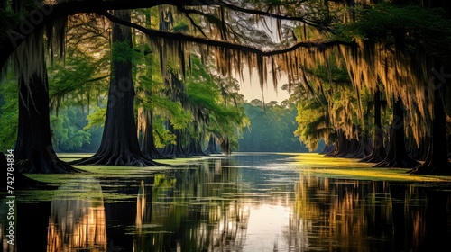 reflection beauty lake photo