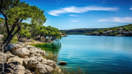 Fototapeta Naklejka Na Ścianę i Meble -  outdoors canyon lake texas