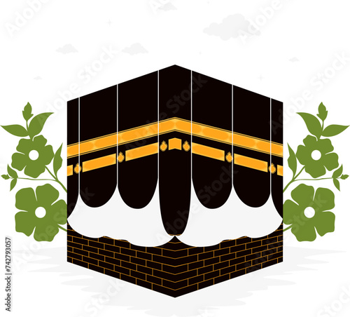 Kabah with flower