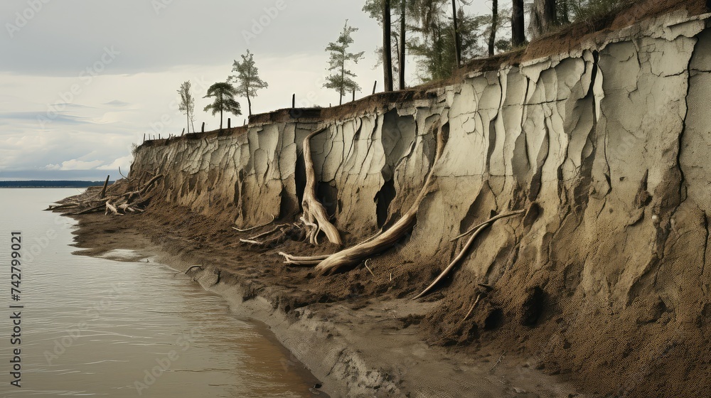 sediment lake erosion