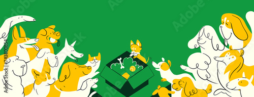 Dogs Illustration