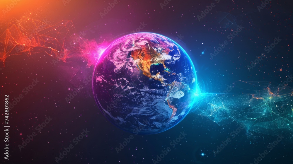 planet earth simulating virtual connectivity generative ai planet earth simulating virtual connectivity generative ai