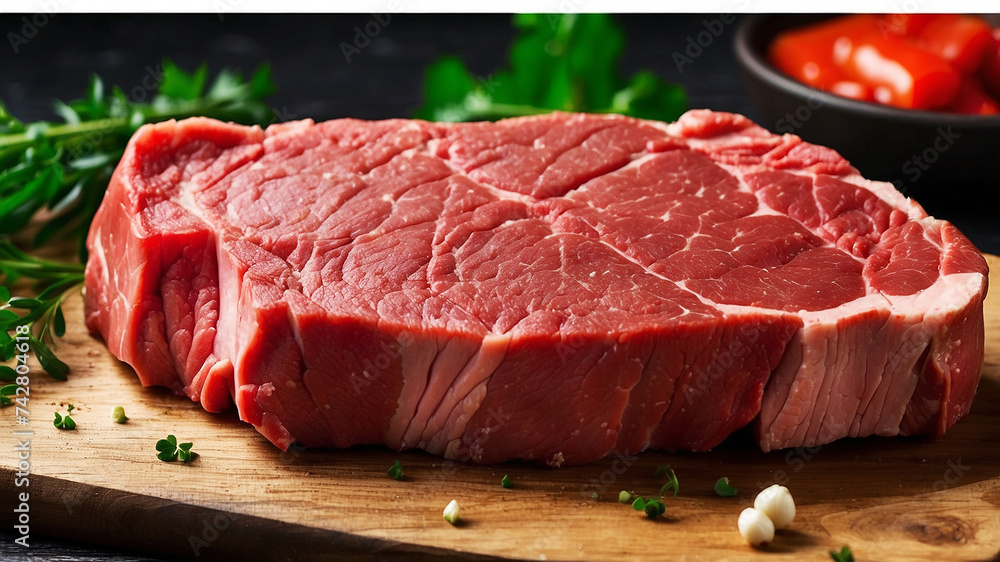 Halal beef stake in USA