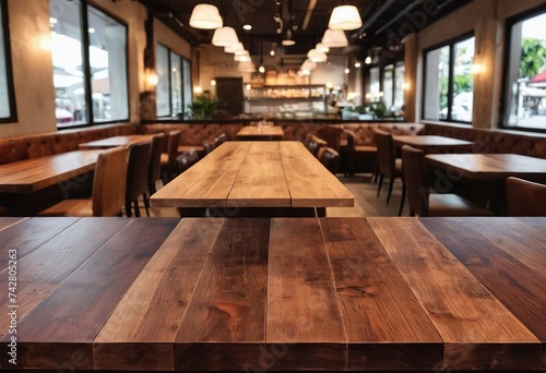 interior of a restaurant