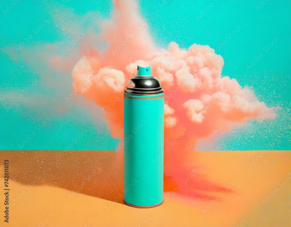 Fototapeta premium spray can