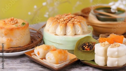 sushi rolls with salmon