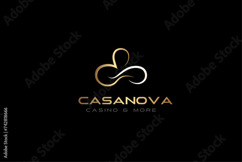Casanova Casino logo design