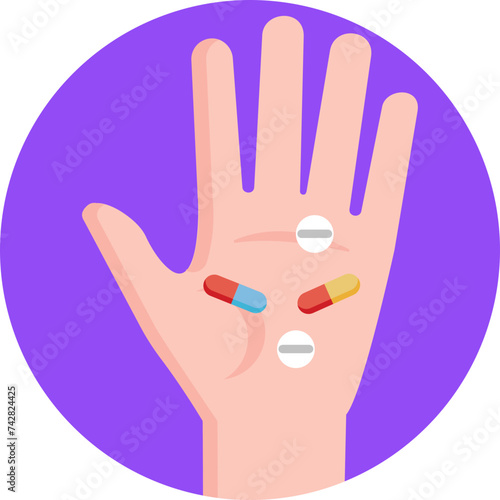 Explore the precision of our Medicine vector icon, an essential asset for pharmaceutical presentations, medical publications, and health-related designs.