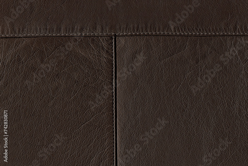 brown calf leather texture. The skin is bovine. Relief skin texture