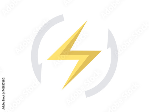 Solar energy vector illustration. Solar energy is efficient and environmentally friendly power source Energy sign. Utilization photovoltaic cells generation clean electricity Adoption alternative