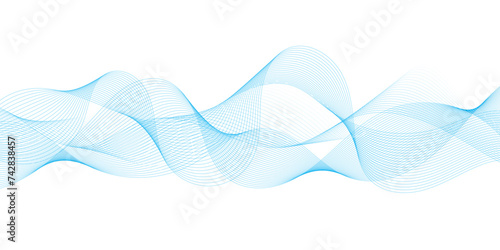 Abstract white and light blue wave modern soft luxury texture with smooth and clean vector subtle background illustration. 