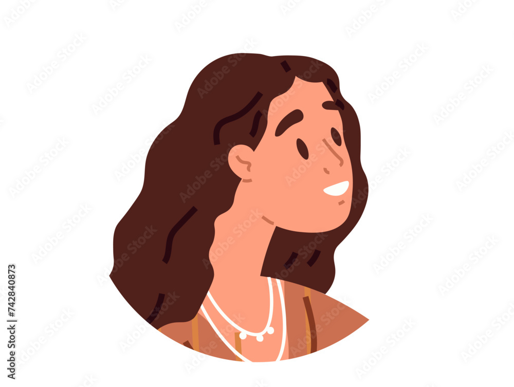 Person icon vector illustration. Each person is unique and special individual with their own story to tell Icons can represent people in visual metaphor, conveying their essence and characteristics