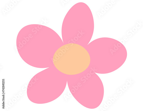 Spring flower vector illustration. The flourishing plants showcased splendor season The beautiful flowers in full bloom were sight to behold The season renewal brought forth profusion colorful blooms