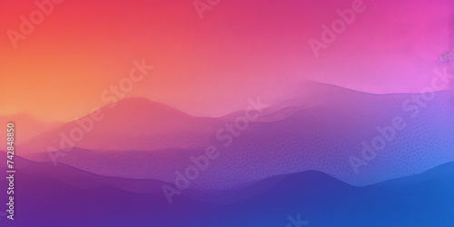 pink orange and blue purple color gradient, abstract colorful grainy gradient background banner poster, 
