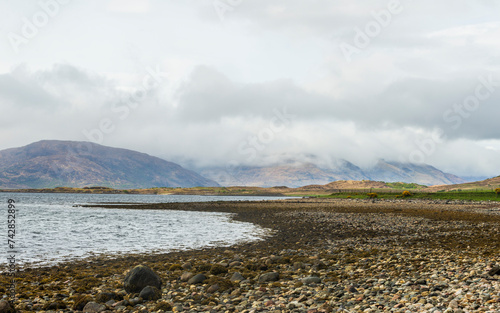 views of the town of Oban and Lorn & the Isles  region, Scotland photo