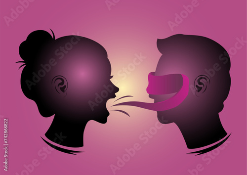 Media manipulation and disinformation online vector illustration