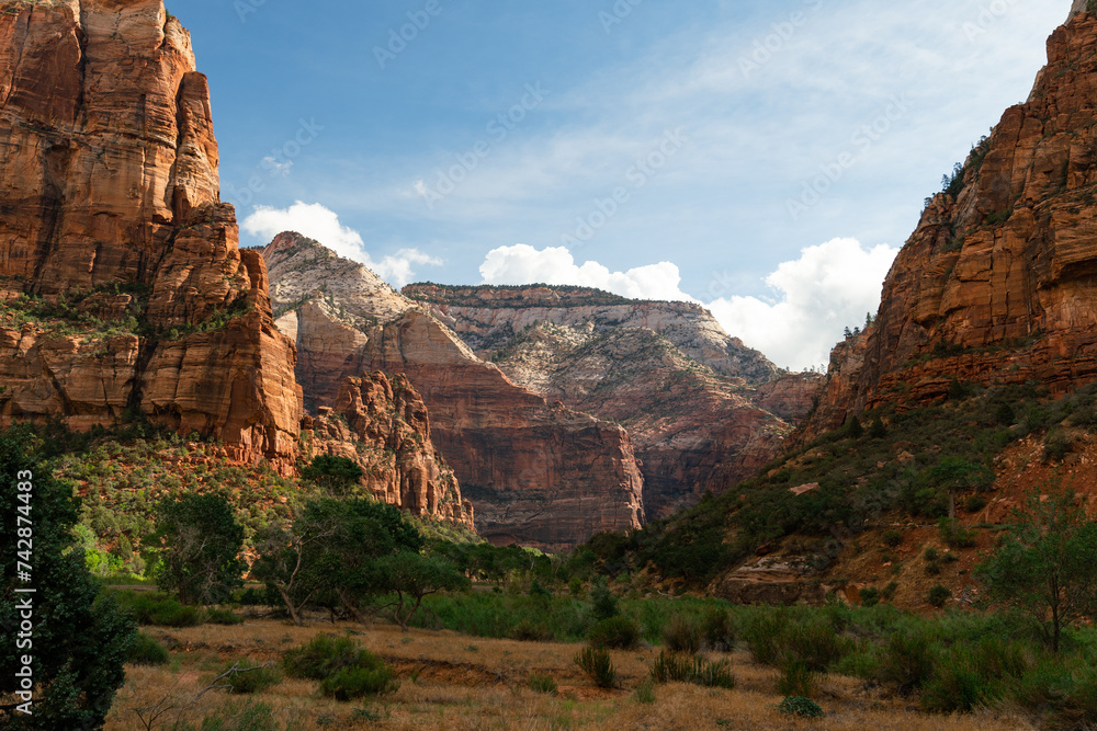 Zion National park by day
