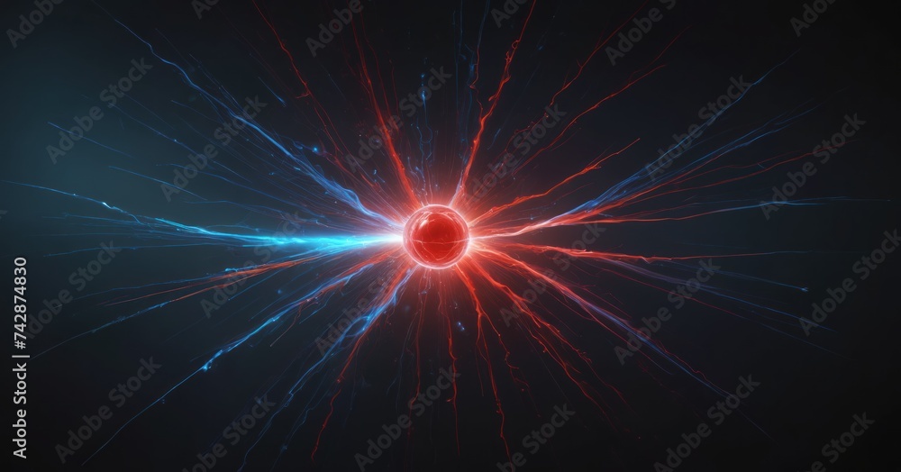 Fototapeta premium Neuron cells system disease - neuron cells view interconnected neurons synapses. Synapse. Healthcare concept. Glowing neurons signals.