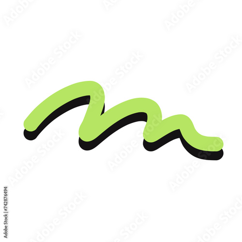 Line Retro Element