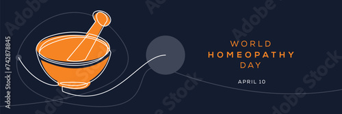 World Homeopathy Day, held on 10 April.