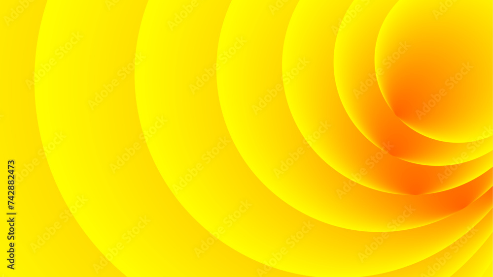 abstract yellow background with circles abstract yellow background with circles