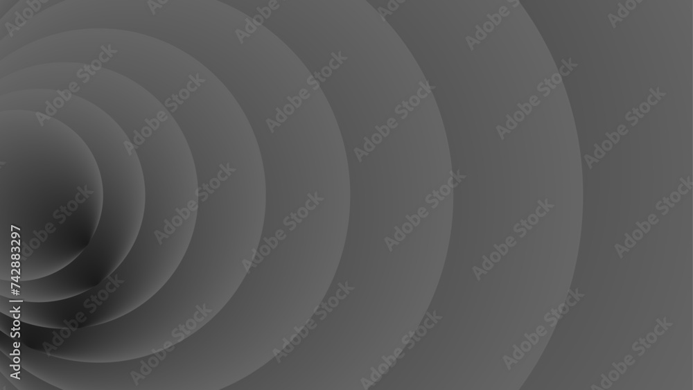 Obraz premium abstract black background with circles